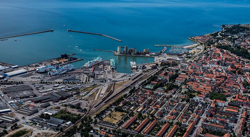 Ystad farled och hamn.