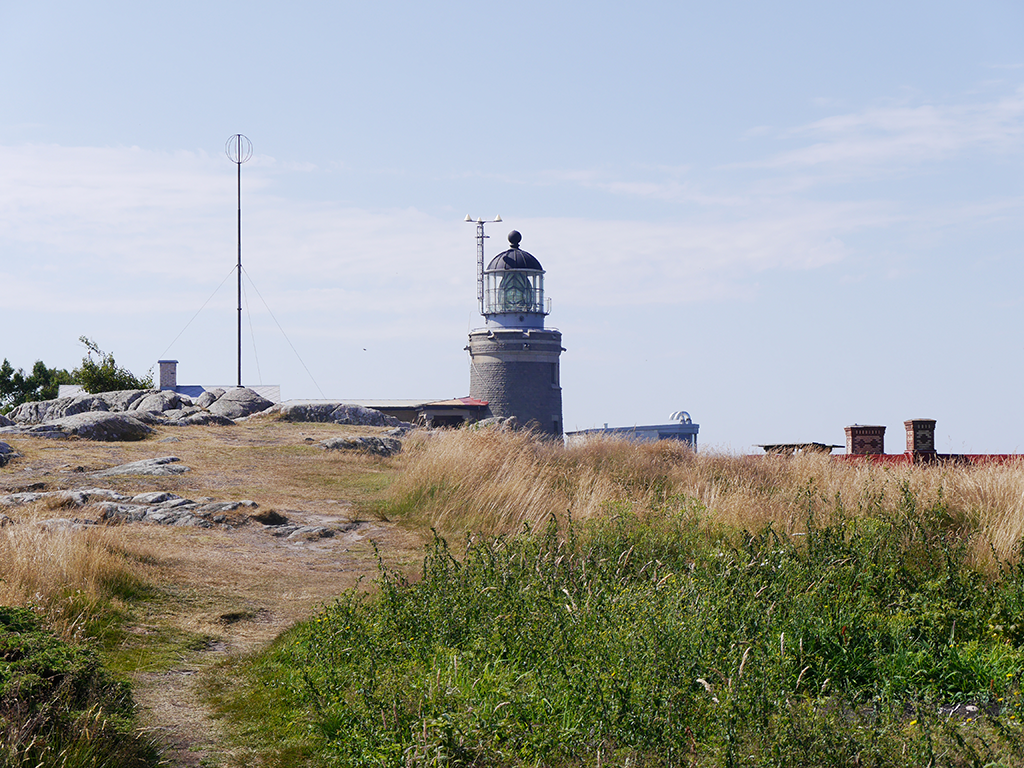 Bilden visar Kullens fyr
