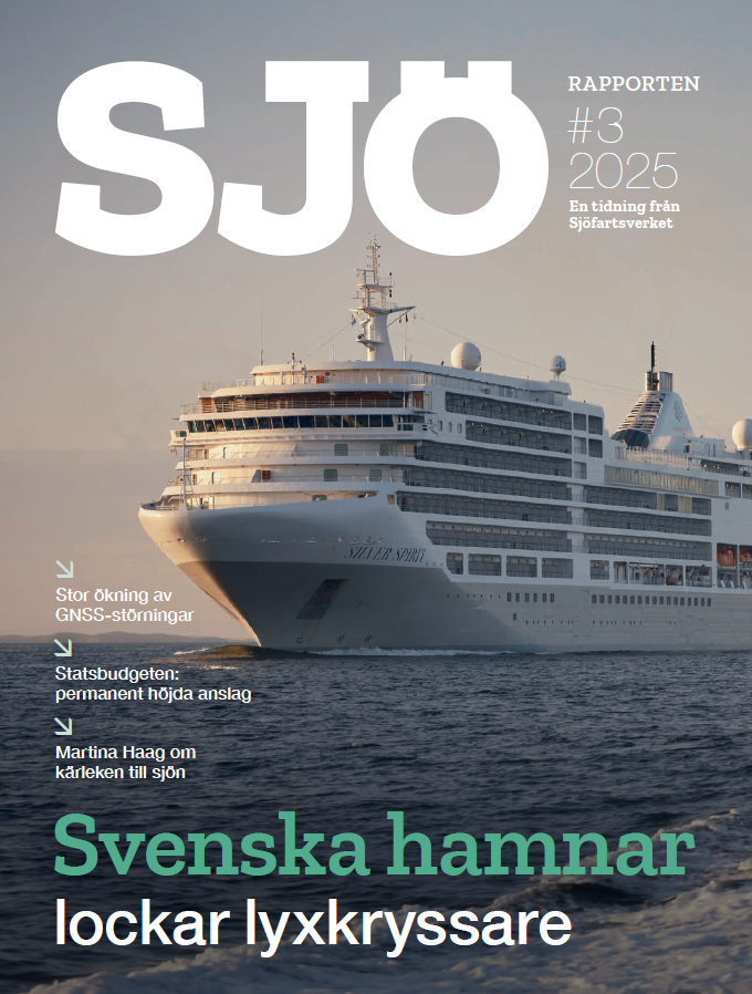 Omslagsbild på sjörapporten nummer 3 år 2025