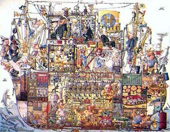 Illustrationen The ship av Rogier Mekel Illustrationen The ship av Rogier Mekel